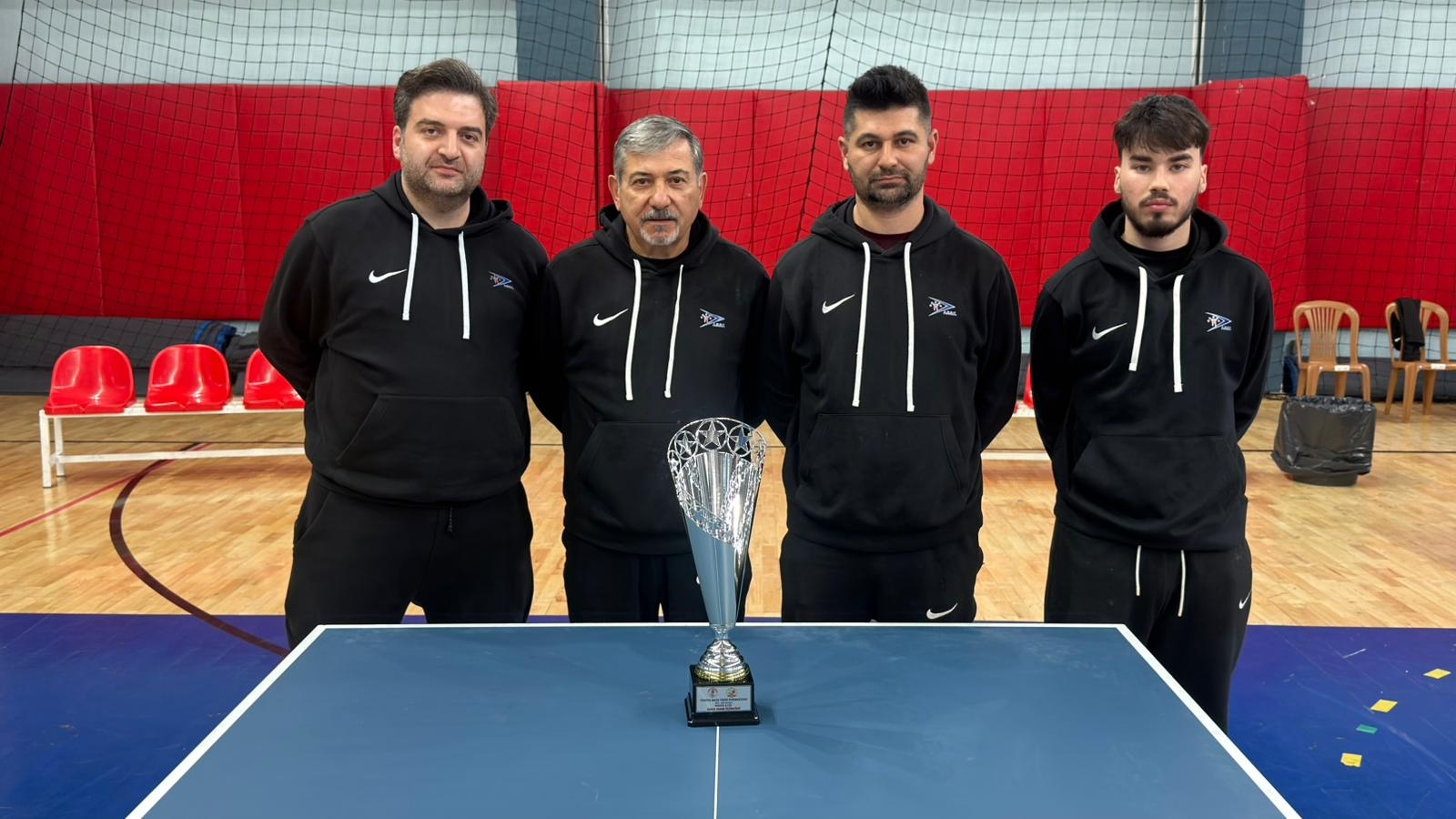 MASA TENİSİ ERKEK TAKIMI 2.LİG 3.ETAP MÜSABAKALARI 10 - 12 NİSAN - DÜZCE