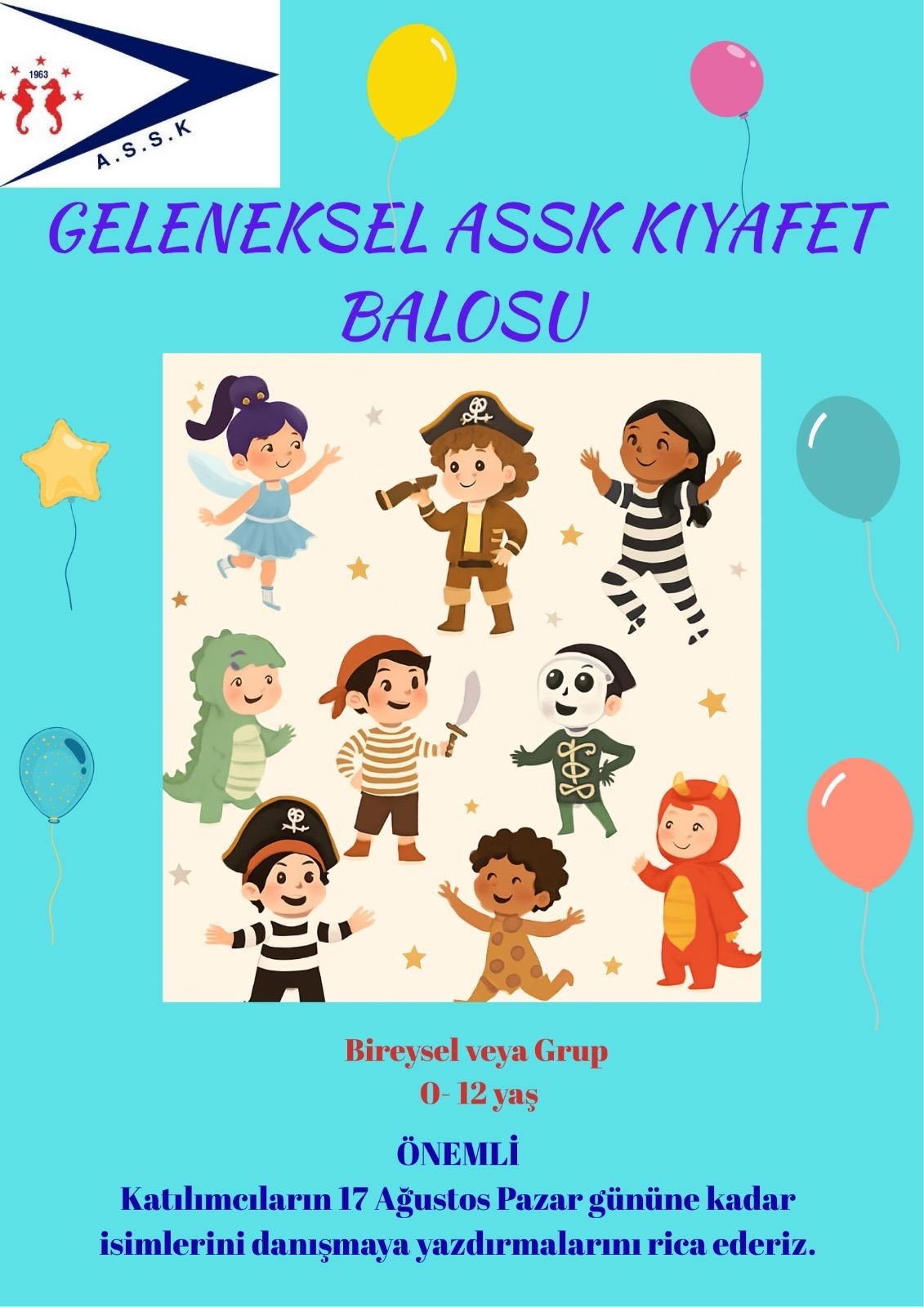 31 Ağustos 2025 Geleneksel Çocuk Balosu