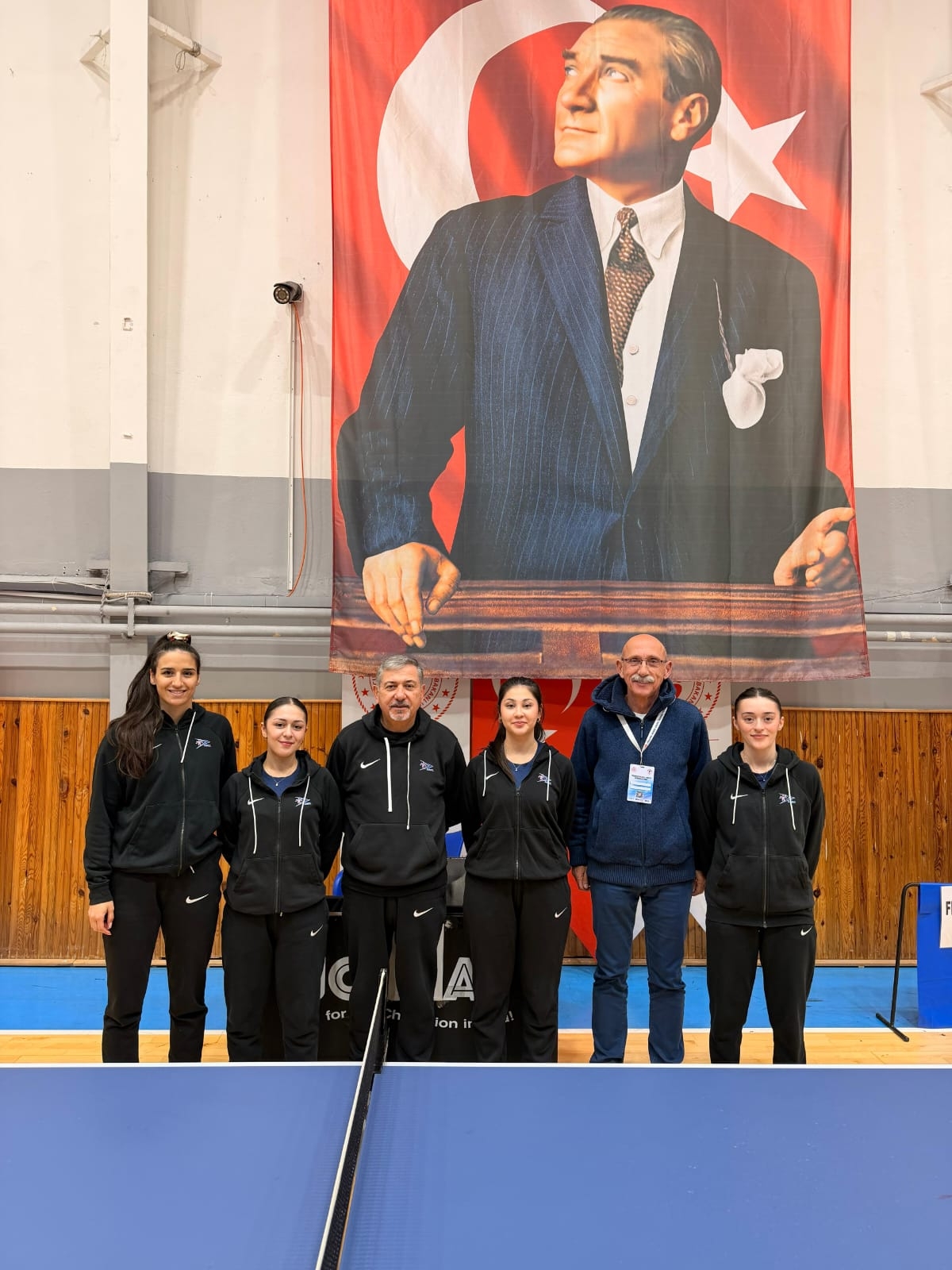 MASA TENİSİ KADIN TAKIMI 1.LİG 3.ETAP MÜSABAKALARI 17-18 OCAK 2026 TOZKOPARAN