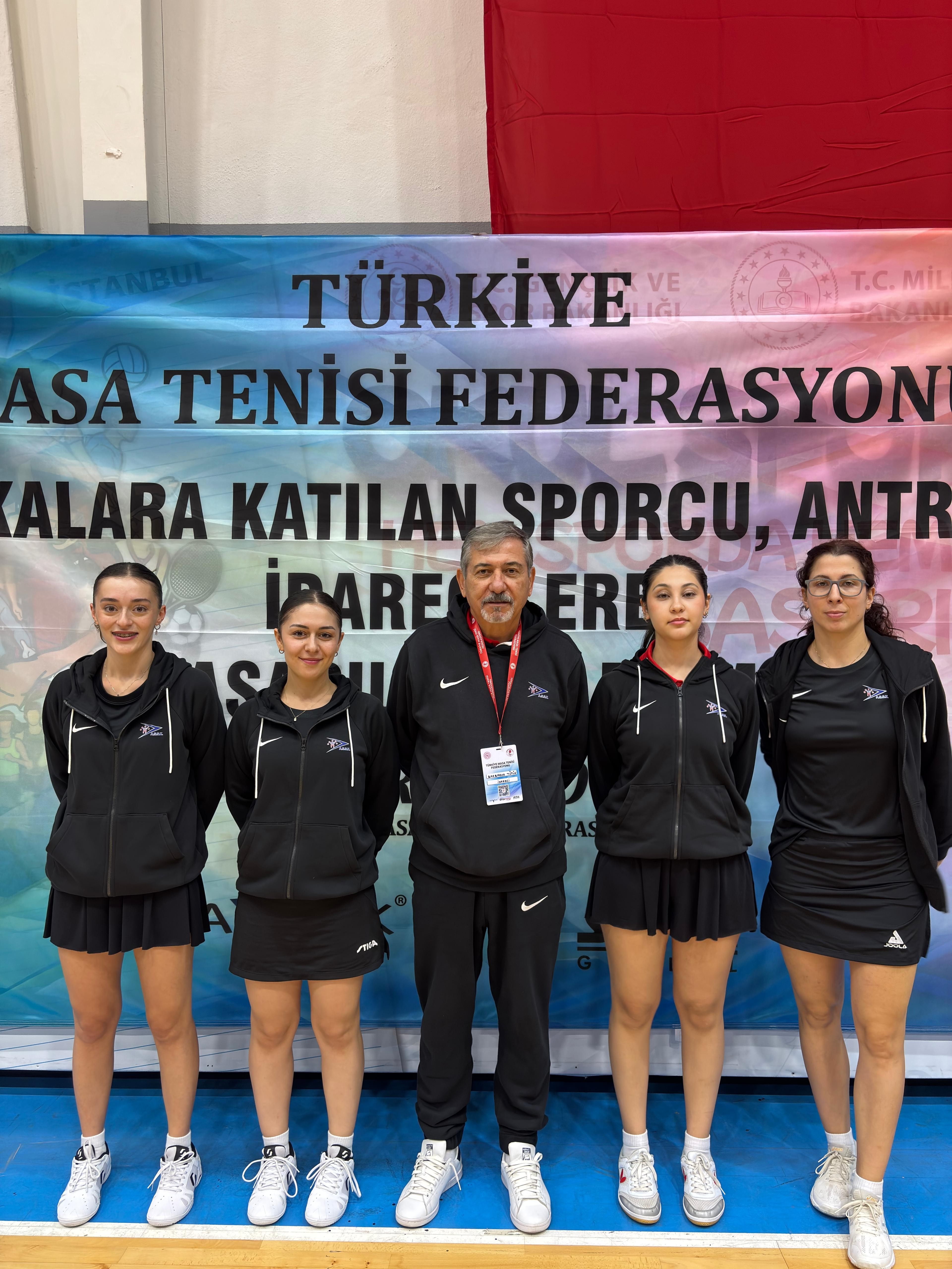 MASA TENİSİ KADIN TAKIMI 1.LİG 1.ETAP MÜSABAKALARI